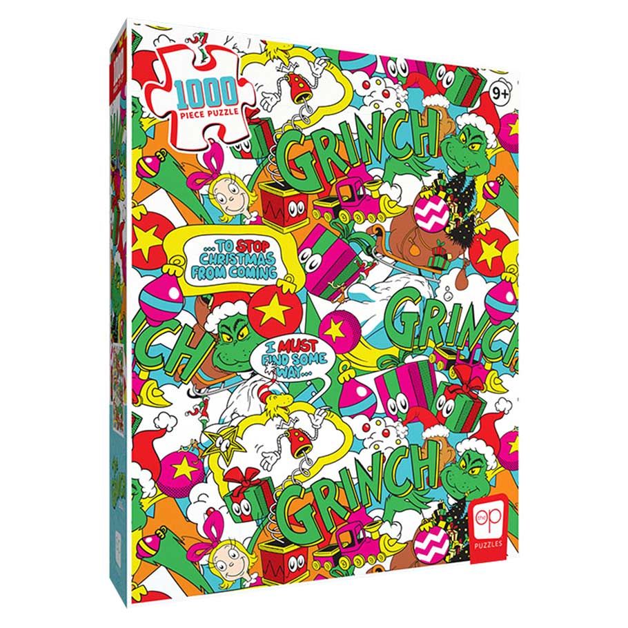 The Grinch Poppin 1000pc puzzle