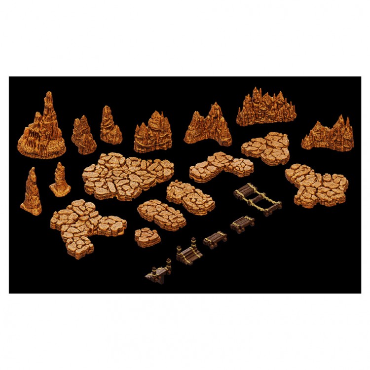 WarLock Tiles: Base Set: Caverns