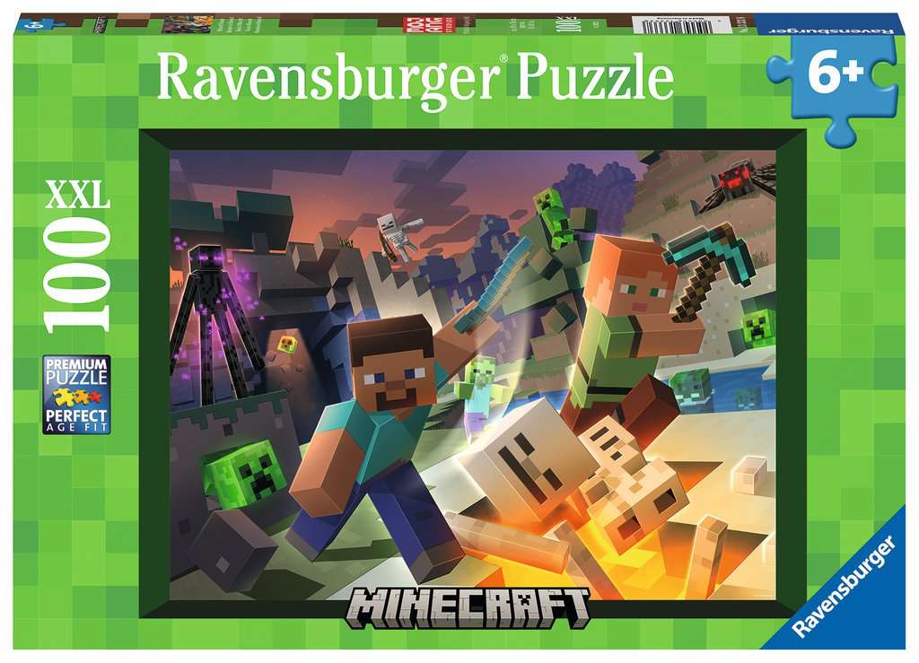 Monsters of Minecraft - 100pc puzzle