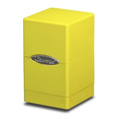 Ultra Pro Deck Box: Satin Tower Bright Yellow 84182