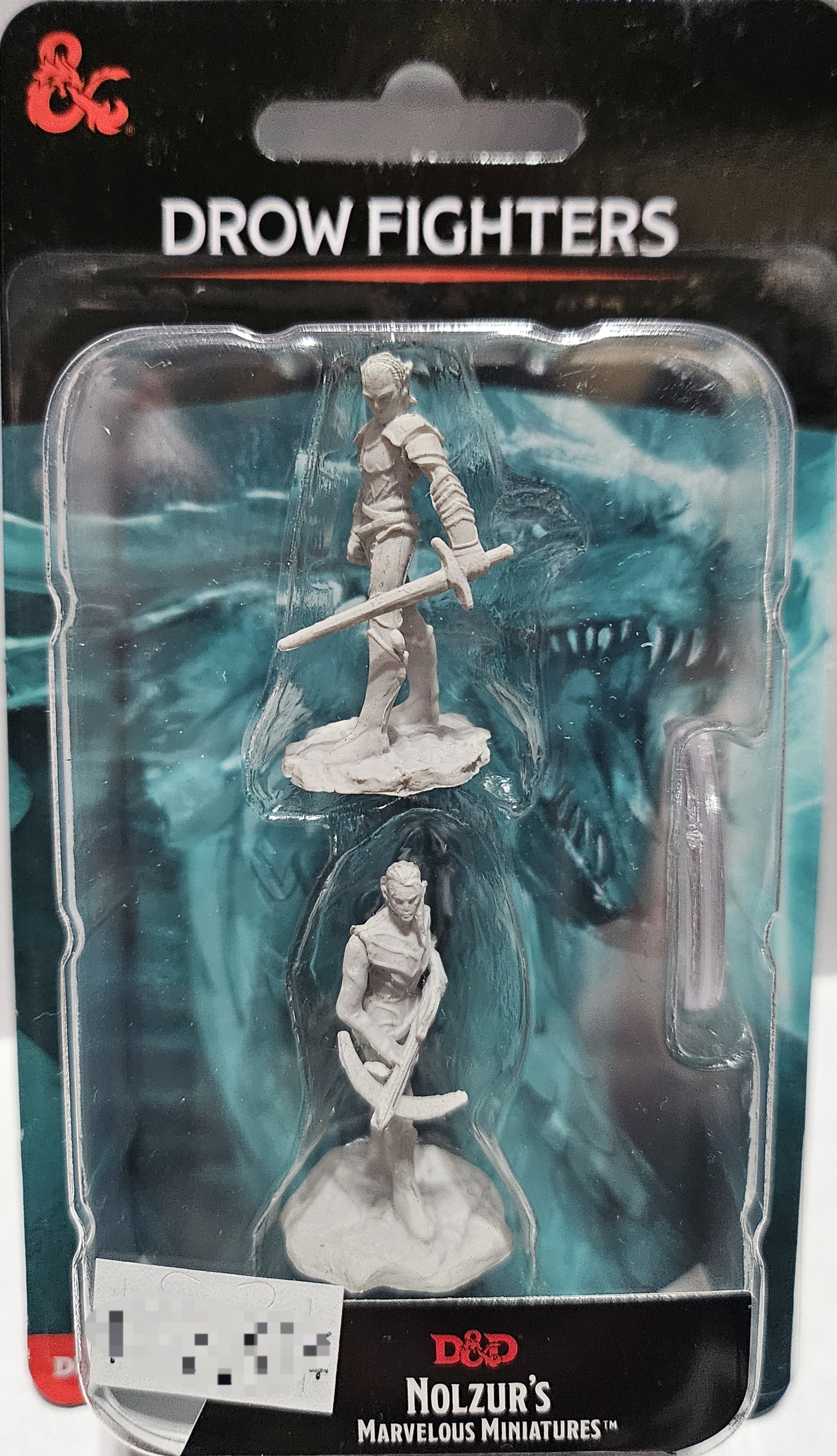 Dungeons & Dragons: Nolzurs Marvelous Miniatures: Drow Fighters 90525