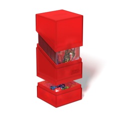Ultimate Guard Deck Box: Boulder n Tray 100+ Ruby UGD011279