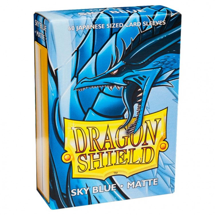 Dragon Shield Sleeves: Japanese Matte Sky Blue AT-11119