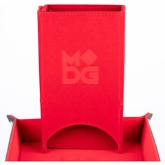 FanRoll Dice (MDG): Dice Tower Fold Up Velvet Red LIC541