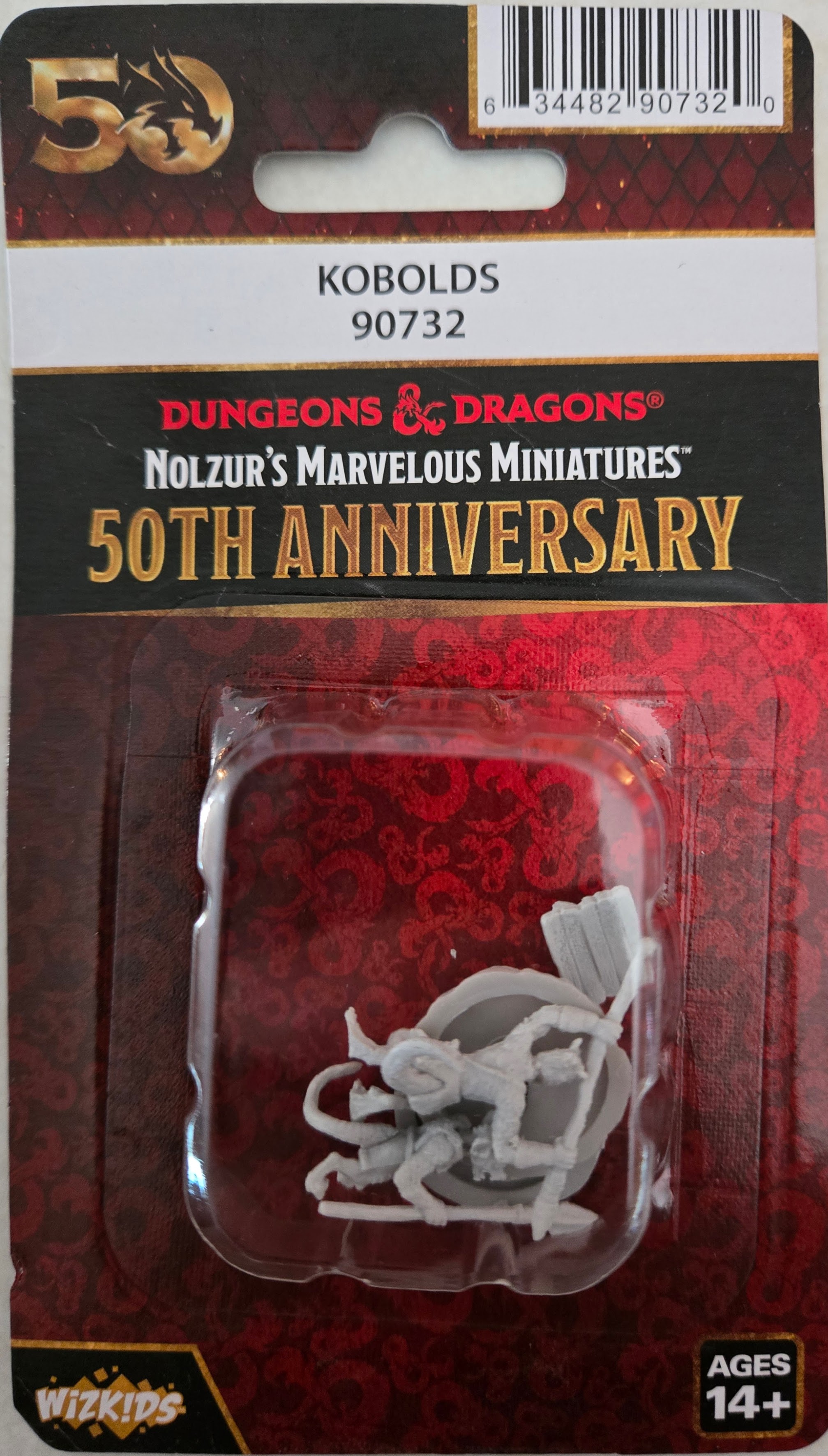 Dungeons & Dragons: Nolzurs Marvelous Miniatures: Kobolds 90732 (50th Anniversary)