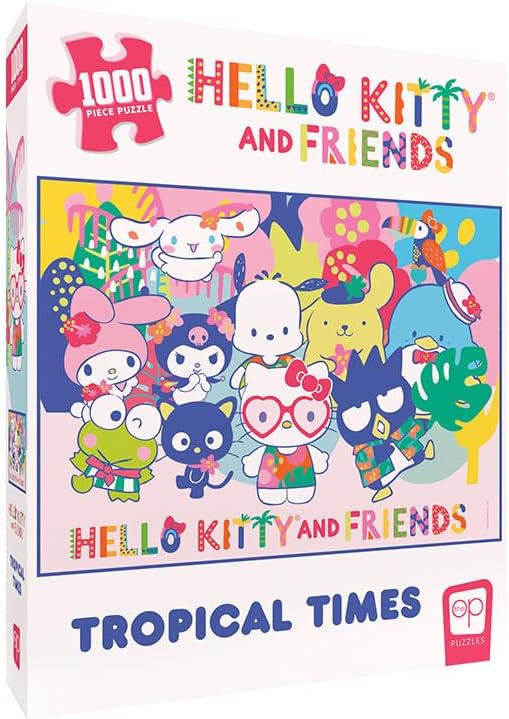 Hello Kitty and Friends Tropical Times 1000pc puzzle