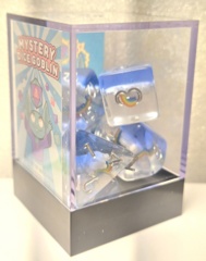 Mystery Dice Goblins: 7 Set Polyhedral Resin Filled Cloudy Dream Rainbow B-FIL-RAINBOW-DICE