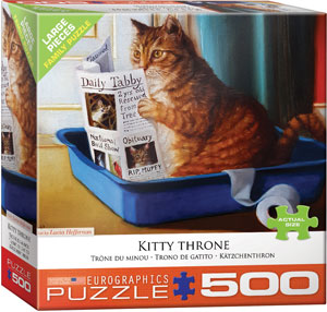 Kitty Throne - 500pc puzzle