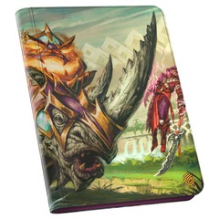 Ultimate Guard Binder: 18-Pocket Zipfolio 360 Xenoskin MTG Tarkir Dragonstorm Skirmish Rhino UGD011588