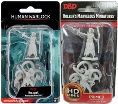Dungeons & Dragons: Nolzur's Marvelous Miniatures: Human Warlock (female) HD Mini 73837