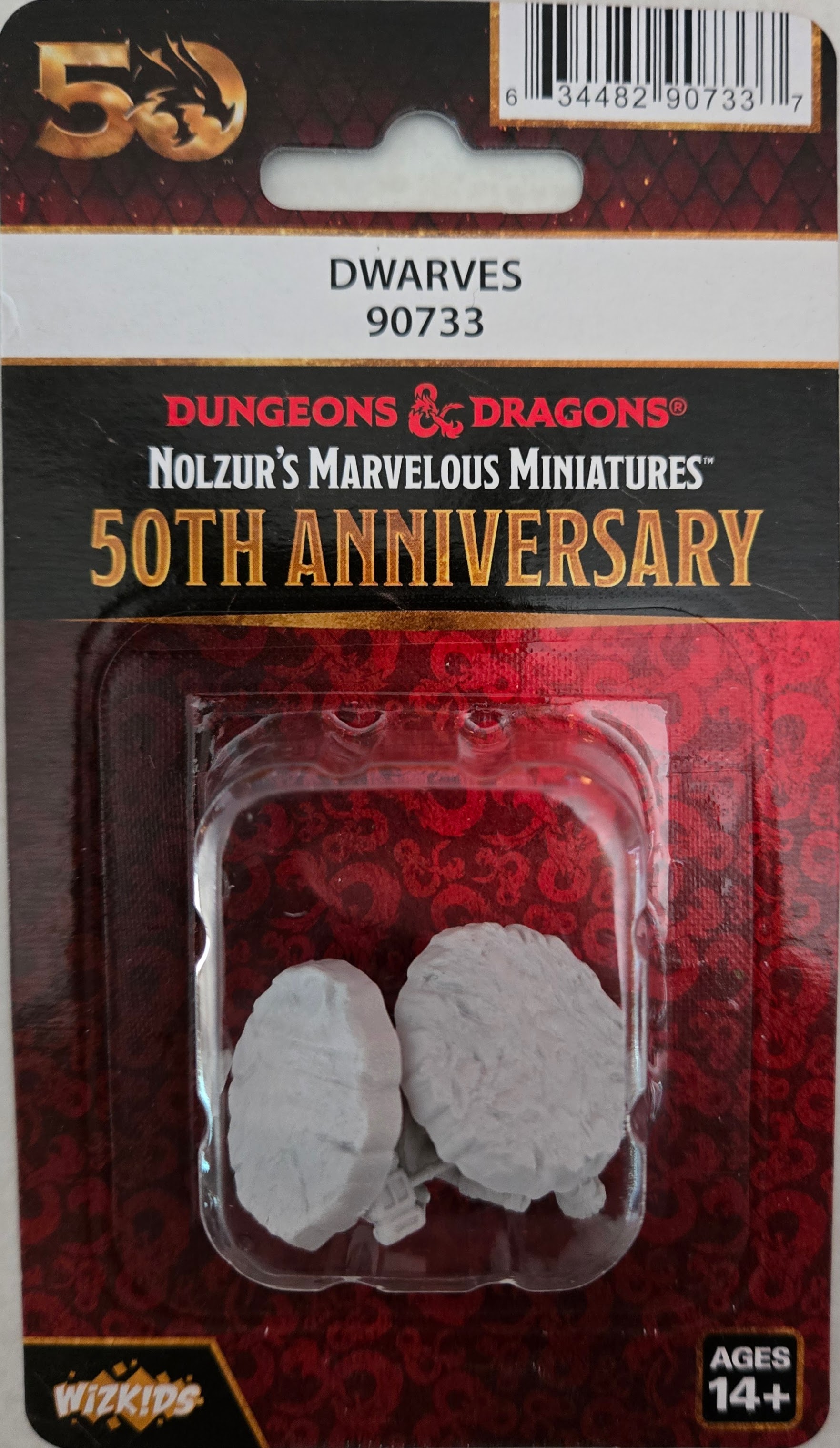 Dungeons & Dragons: Nolzurs Marvelous Miniatures: Dwarves 90733 (50th Anniversary)