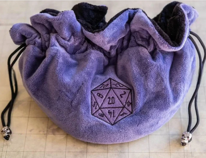 Mystery Dice Goblin: Large Dice Sack A-SACK-BLUE