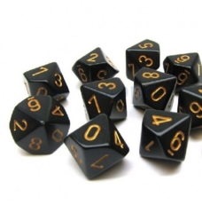 Chessex Dice: Loose D10 (assorted colors)