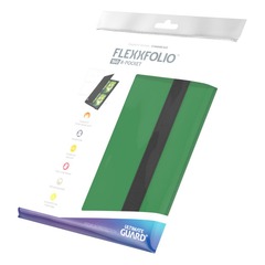 Ultimate Guard Binder: 8-Pocket 160 Zipfolio Xenoskin Green UGD010163