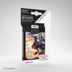 GameGenic Sleeves: Art Sleeves Star Wars Unlimited The Mandalorian GGS15053ML