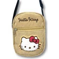 Sanrio Bag: Hello Kitty Corduroy Shoulder