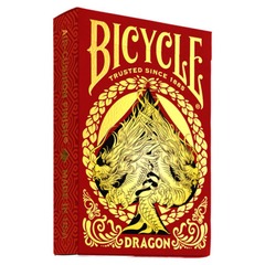 Playing Cards: Premium Dragon Red- 1 pack