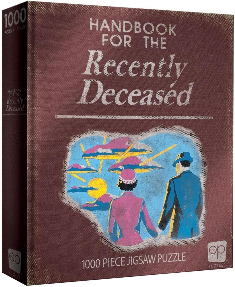 Handbook for the Recently Deceased Beetlejuice 1000pc puzzle