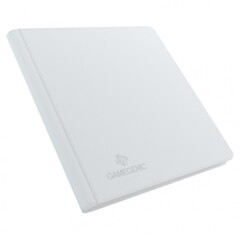 GameGenic Binder: 24-Pocket Zip-up Album White GGS31025ML