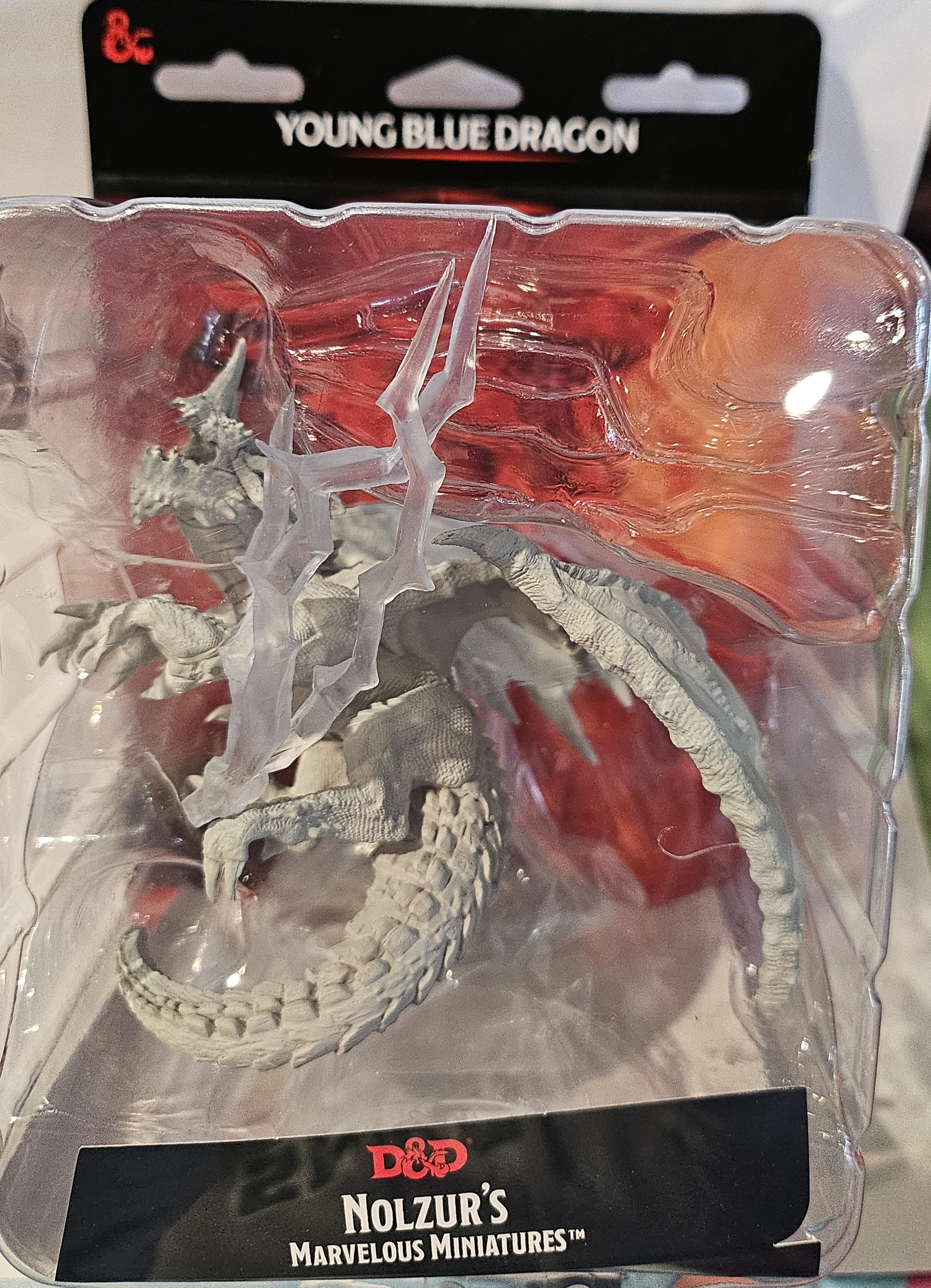 Dungeons & Dragons: Nolzurs Marvelous Miniatures: Young Blue Dragons 73683