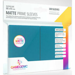 GameGenic Sleeves: Matte Prime Blue GGS10028ML