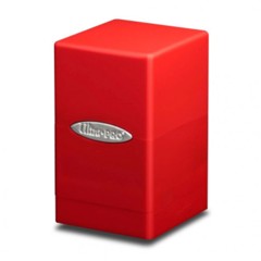 Ultra Pro Deck Box: Satin Tower Red 84174