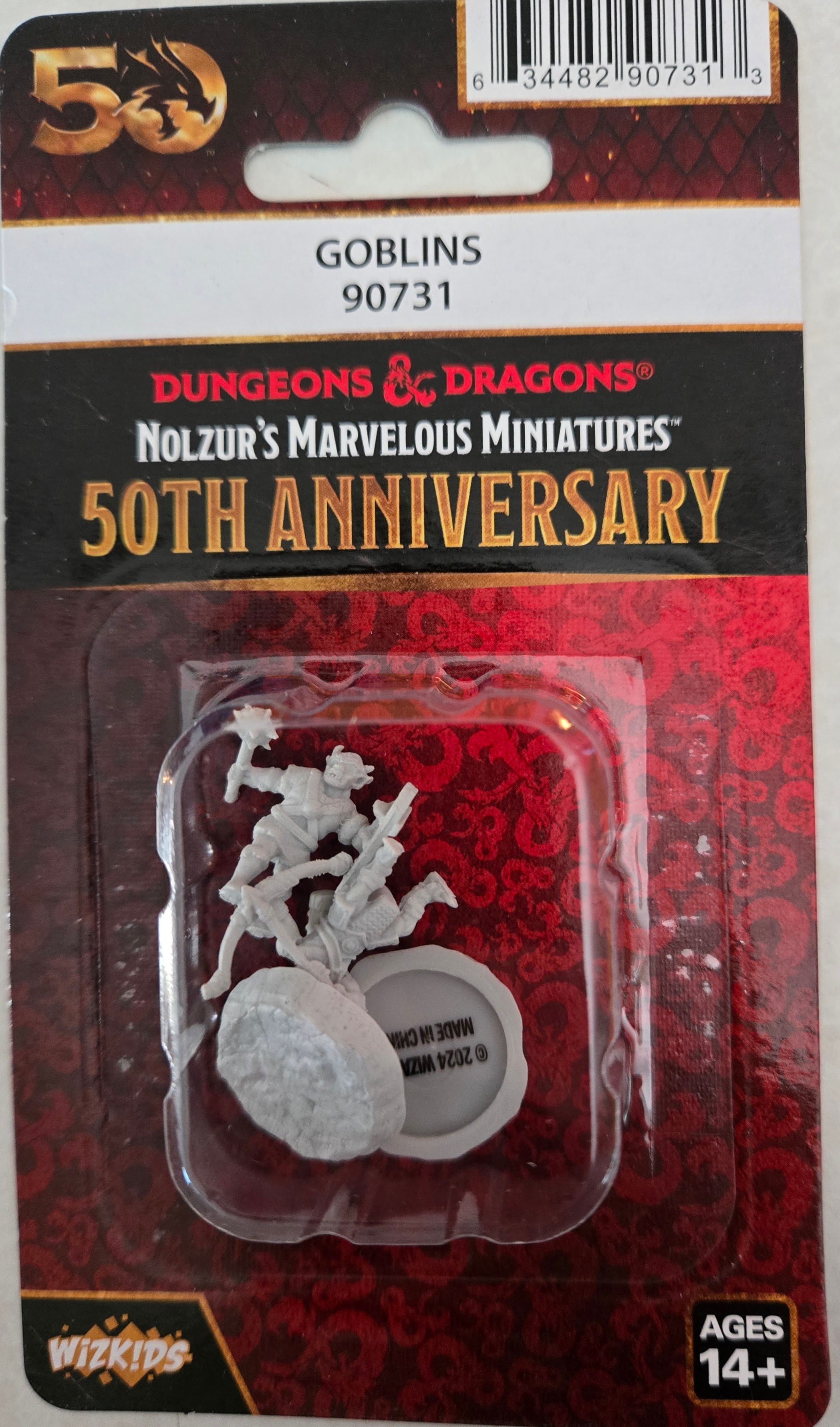 Dungeons & Dragons: Nolzurs Marvelous Miniatures: Goblins 90731 (50th Anniversary)