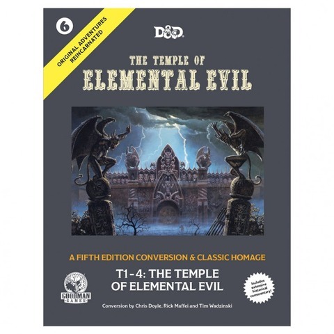 Dungeons & Dragons 5E Book: #6: The Temple Elemental Evil