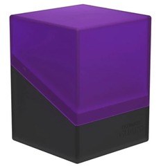 Ultimate Guard Deck Box: Boulder 100+ Black and Purple UGD011300