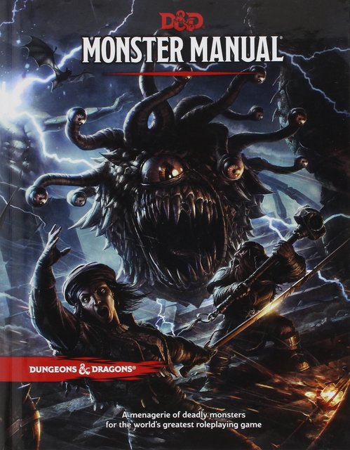 Dungeons & Dragons Book: Monster Manual