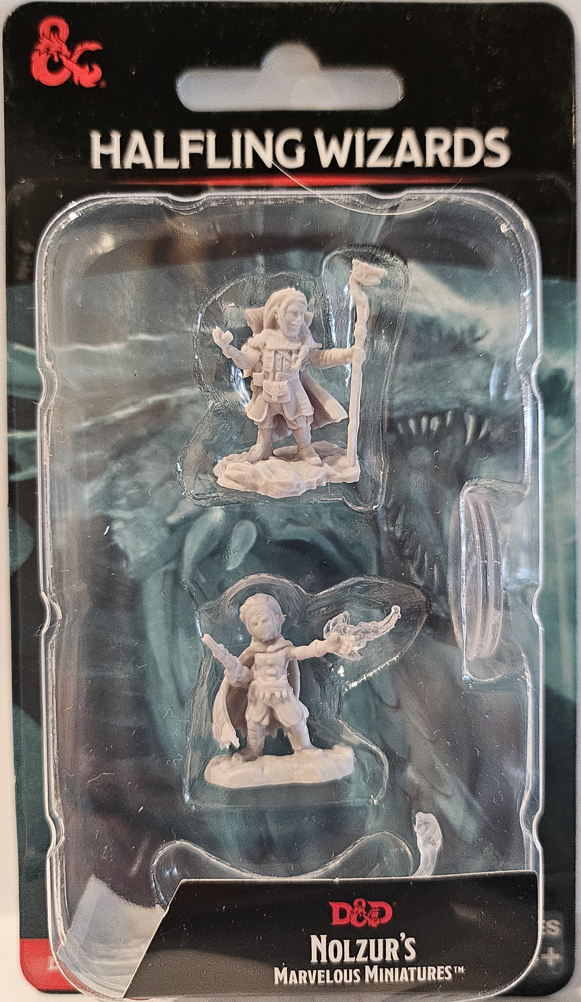 Dungeons & Dragons: Nolzurs Marvelous Miniatures: Halfling Wizards 90413