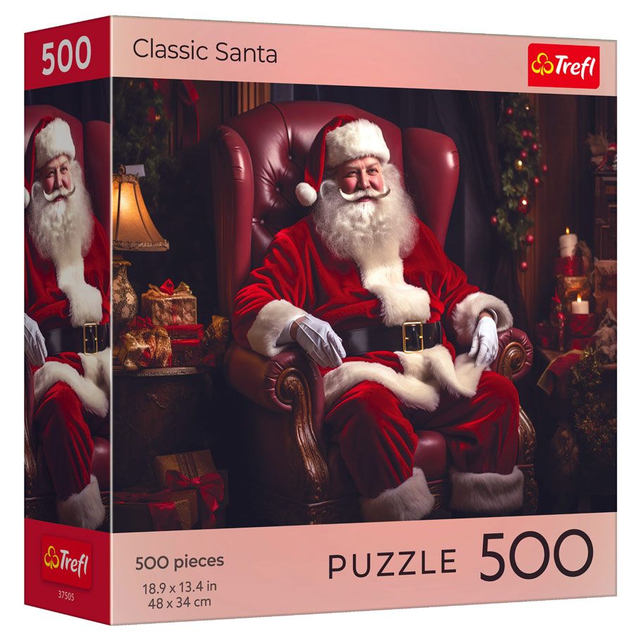 Classic Santa 500pc puzzle