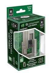 Hanayama Puzzle: Lvl 6 Quartet (new black & white box)