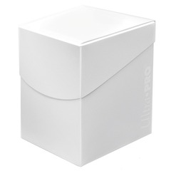 Ultra Pro Deck Box: Eclipse 100+ Arctic White 85682