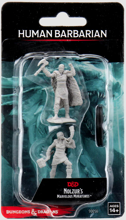 Dungeons & Dragons: Nolzurs Marvelous Miniatures: Human Barbarian (female) 90056