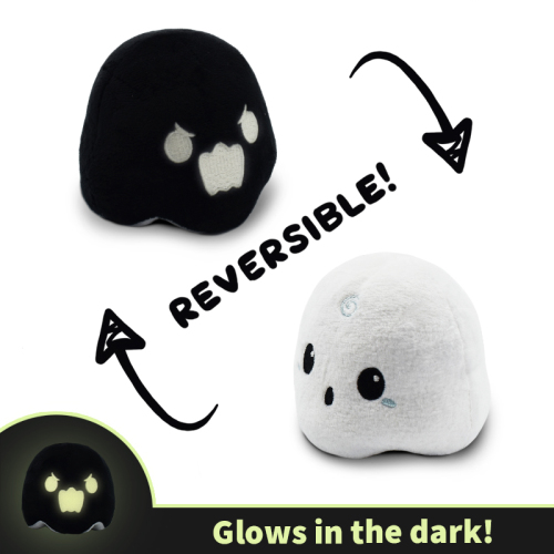 Reversible Plush: Ghost White & Black