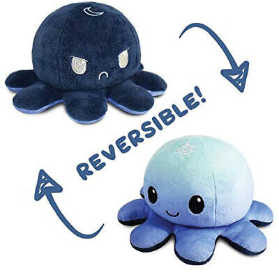 Reversible Plush: Octopus Day & Night