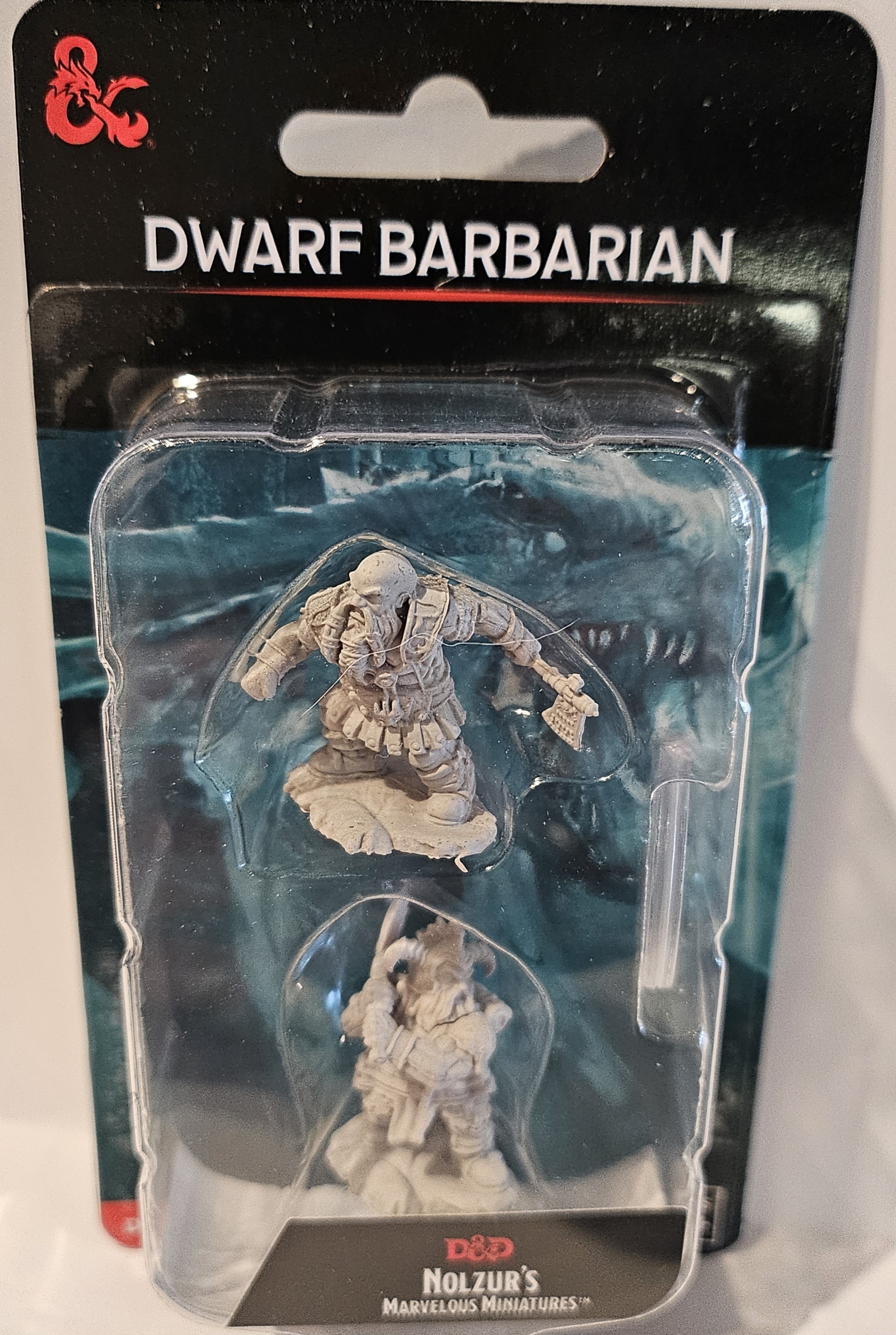 Dungeons & Dragons: Nolzurs Marvelous Miniatures: Dwarf Barbarian (male) 73391