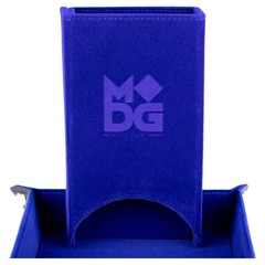 FanRoll Dice (MDG): Dice Tower Fold Up Velvet Blue LIC542