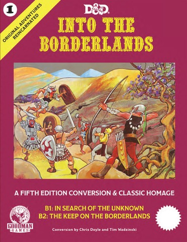 Dungeons & Dragons 5E Book: #1: Into the Borderlands
