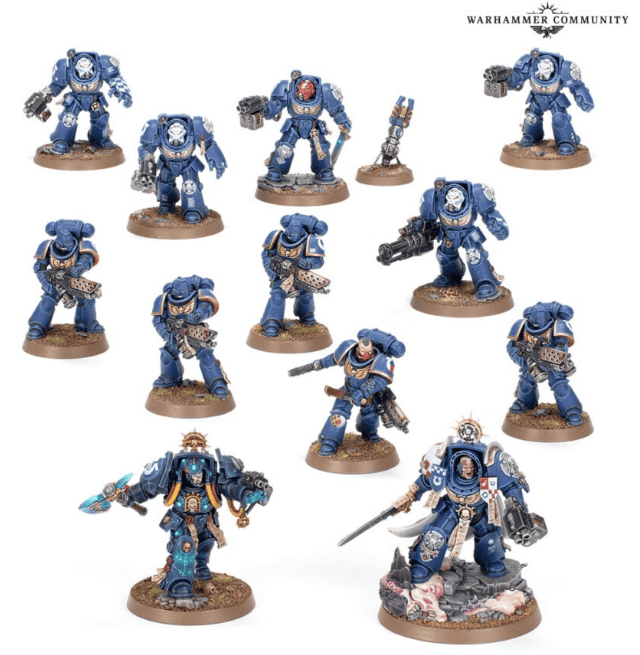 Space Marines: Combat Patrol 10th Edition (2023) (Online Exclusive)