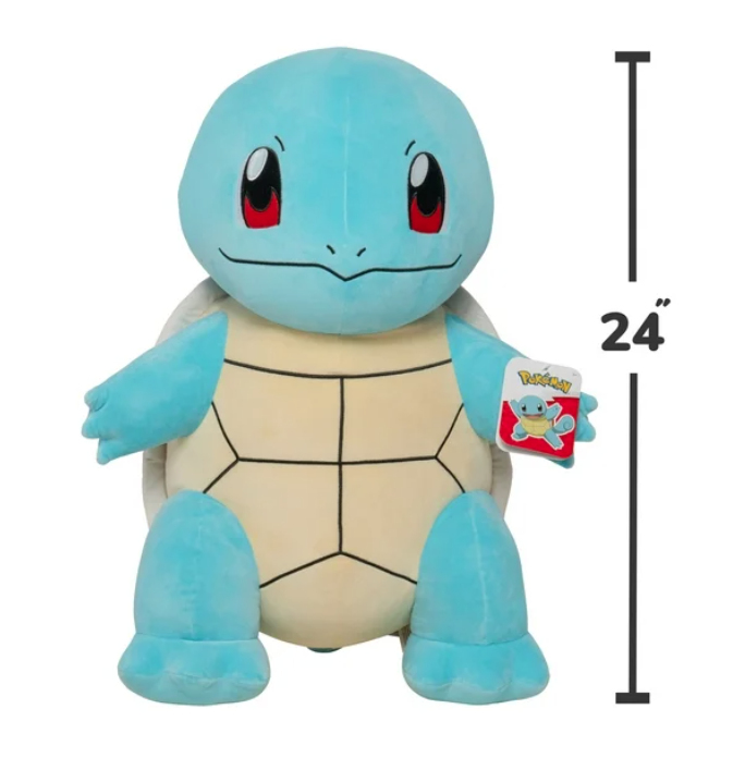 Pokemon Plush: Giant Squirtle (Jazwares) 24