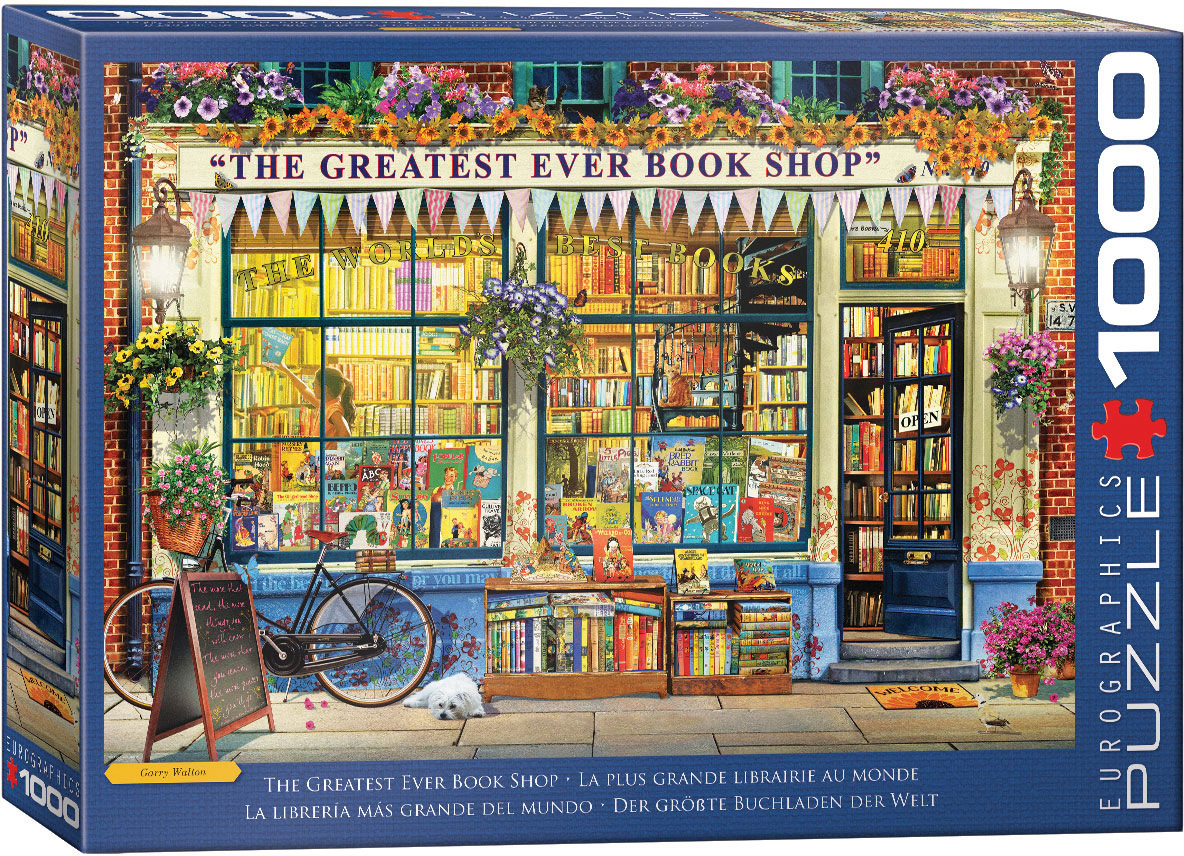 The Greatest Ever Book Shop - 1000pc puzzle