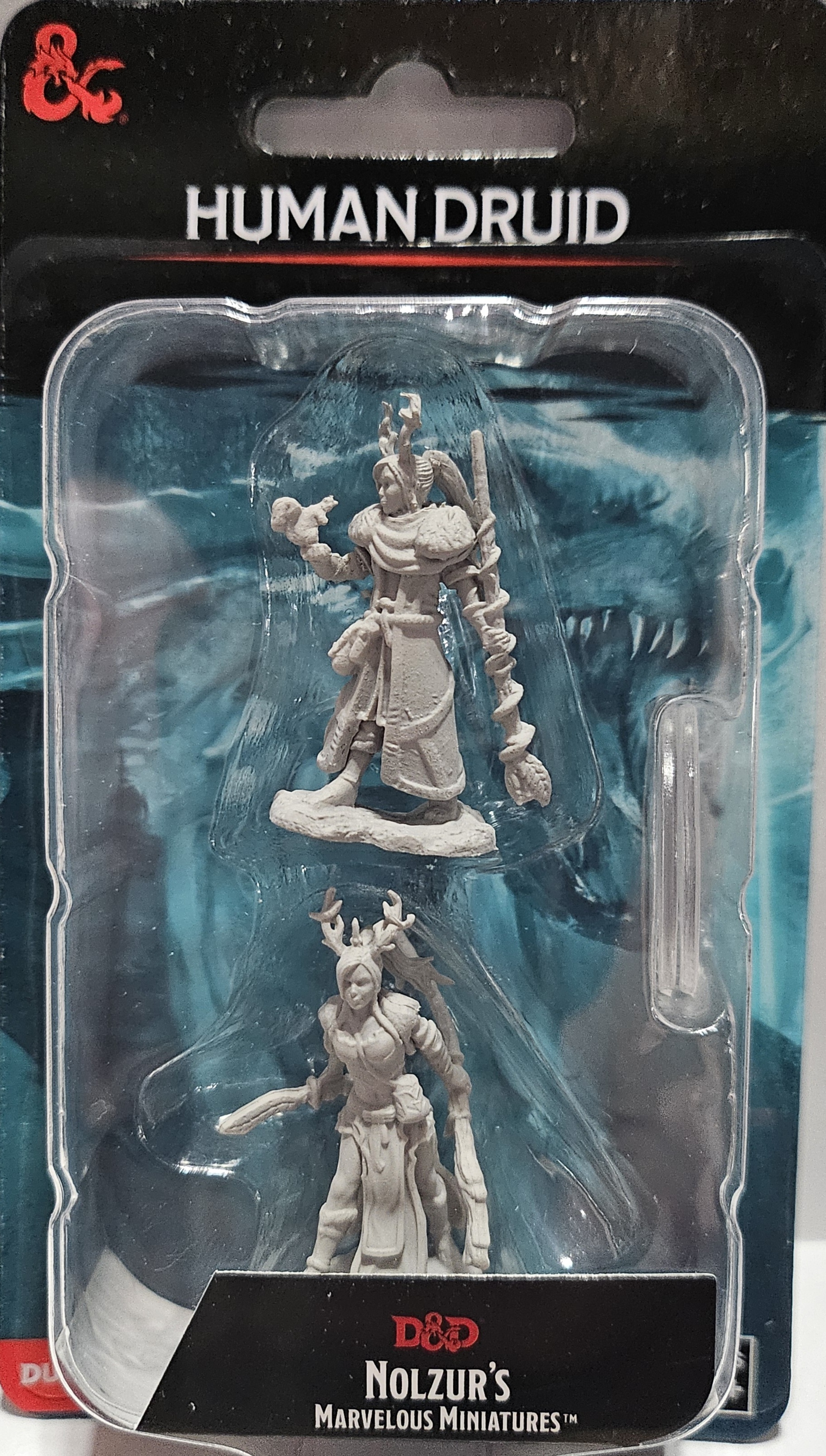 Dungeons & Dragons: Nolzurs Marvelous Miniatures: Human Druid (Female) 73701