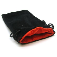 Koplow Games: Dice Bag Large Black Red (5