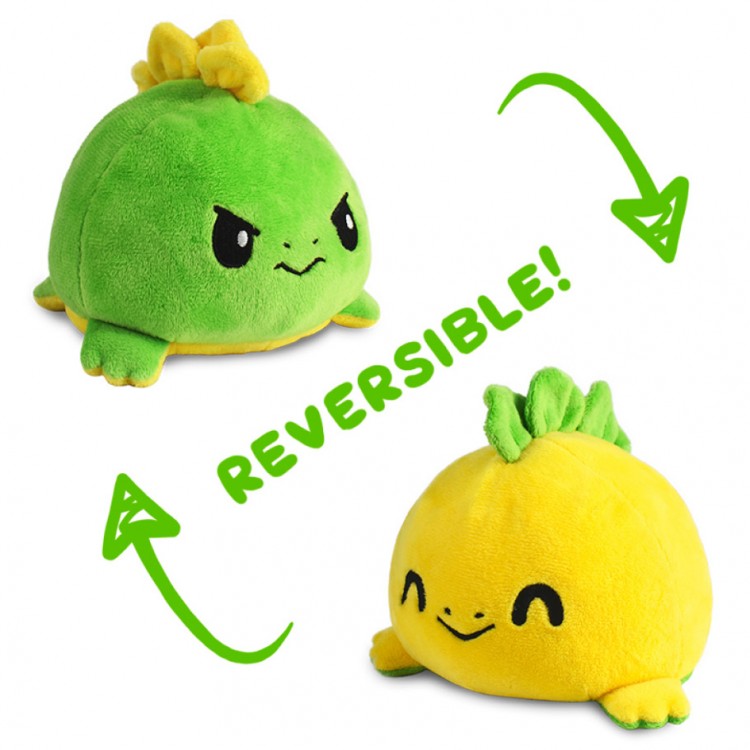 Reversible Plush: Stego Yellow & Green