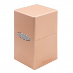 Ultra Pro Deck Box: Satin Tower Metallic Rose Gold 15265