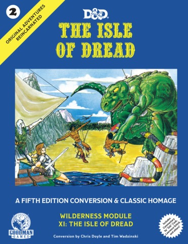 Dungeons & Dragons 5E Book: #2: The Isle of Dread