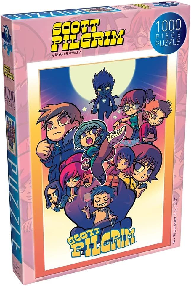 Scott Pilgrim - #3 Movie Style Poster 1000 pc puzzle