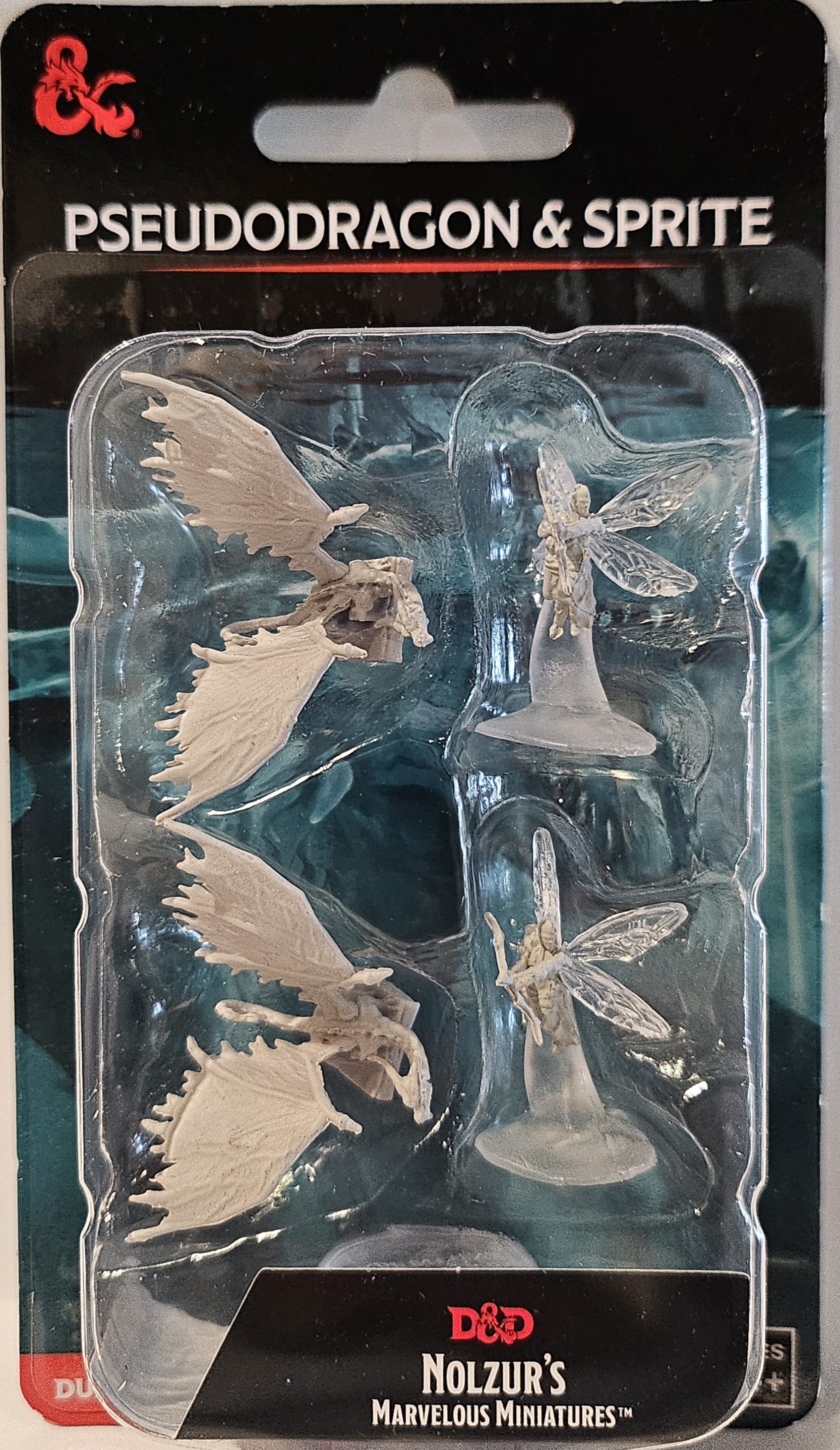 Dungeons & Dragons: Nolzurs Marvelous Miniatures: Pseudodragon & Sprite 73718